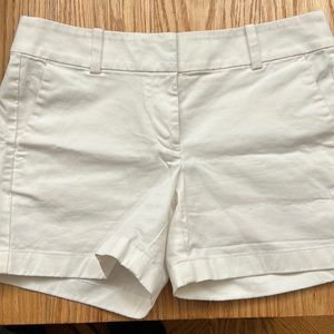 Ann Taylor White City Shorts, size 4